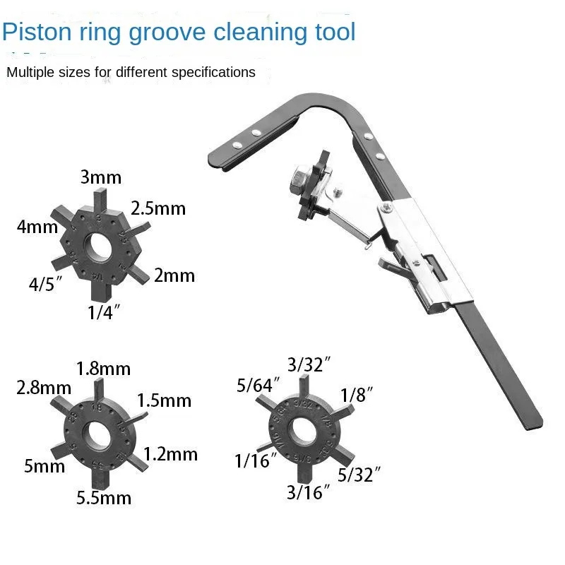 Automotive engine piston rings, compressor piston rings, installation tools, piston calipers, automotive repair and maintenance