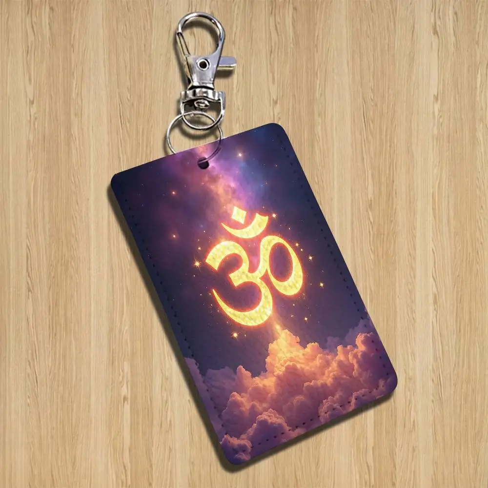 ที่ใส่พวงกุญแจลายกีฬา โอม โยคะ อัม เหมาะสำหรับใส่บัตรรถไฟฟ้า บัตรธนาคาร บัตรรถโดยสาร ซองใส่บัตร กระเป๋าใส่บัตร ลายพื้นผิว