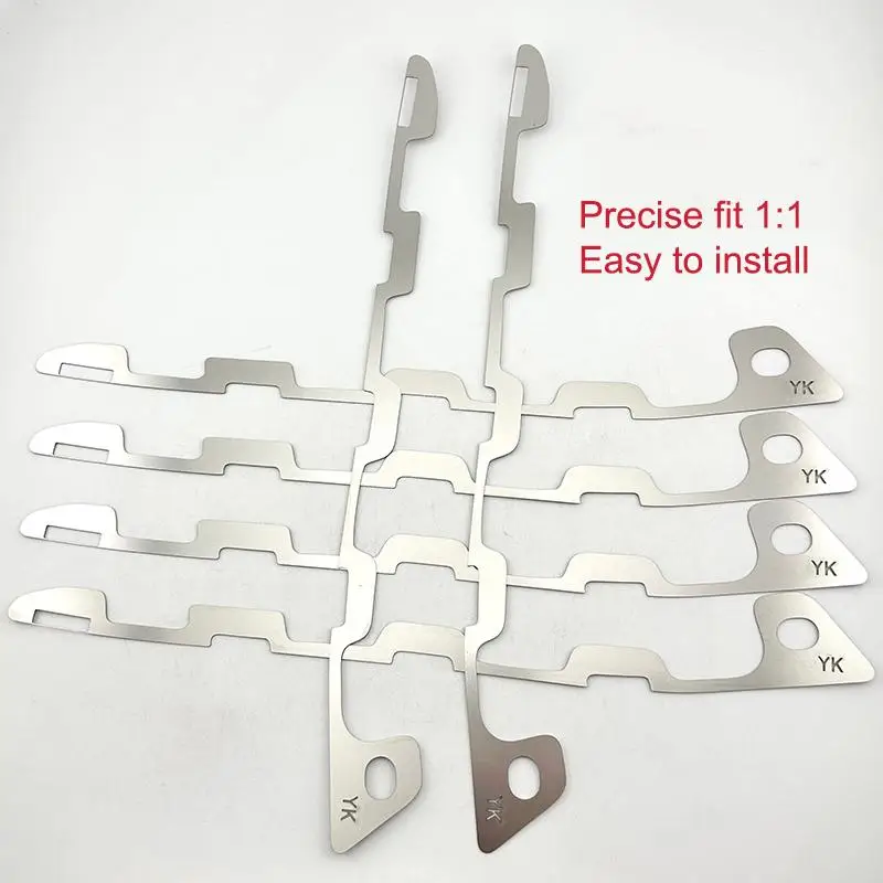 2Pcs Reinforced Front Bumper Repair Buckle Bracket Durable Fix Kit for  Forester 2013-2017 Auto Parts