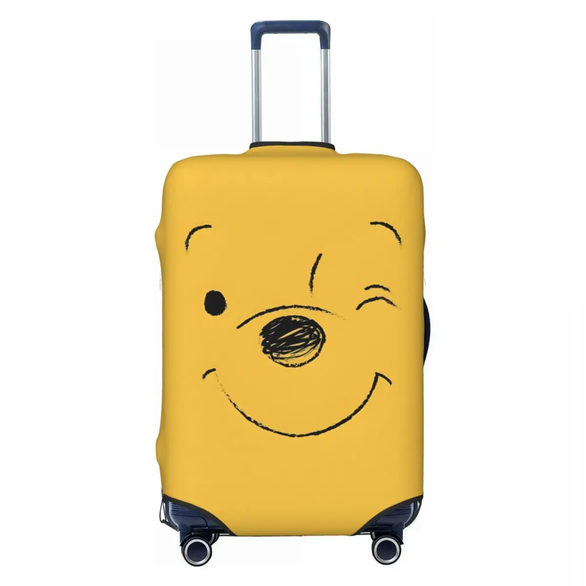 

Custom W-Winnie The Pooh Travel Luggage Cover Dust Proof Suitcase Cover Protector Fit 18-32 Inch