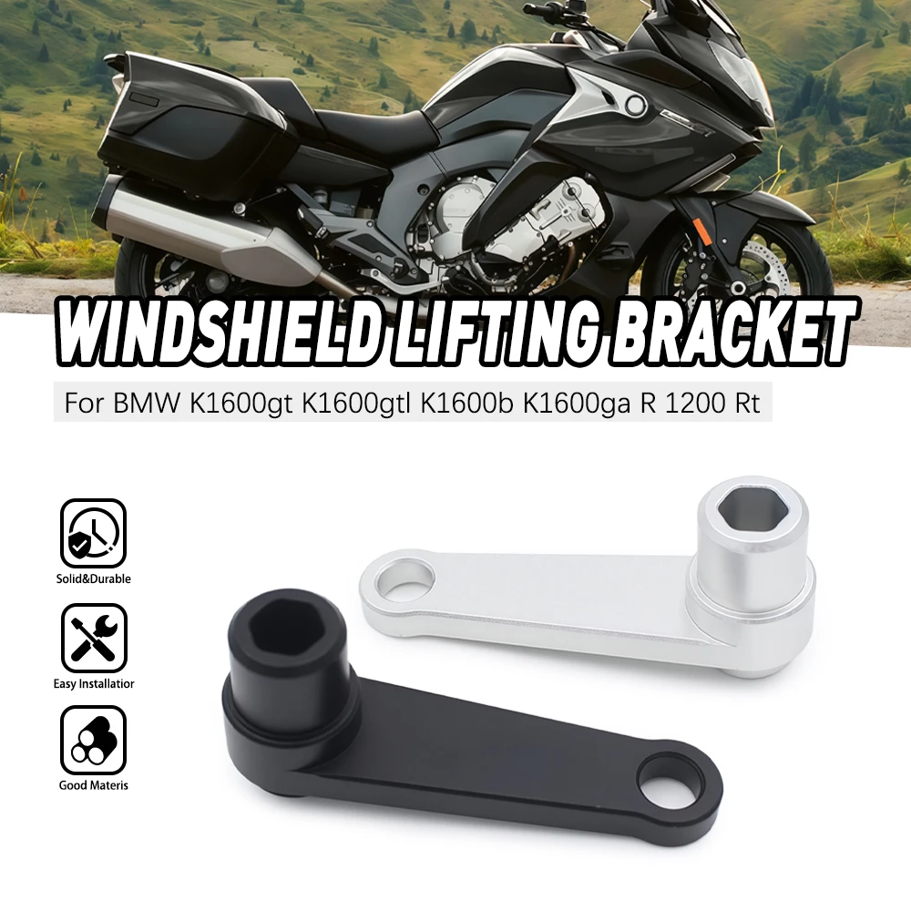 

Motorcycle Windscreen Fairing Windshield Lifting Mount Bracket For BMW K1600GT K1600GTL K1600B K1600GA R 1200 RT
