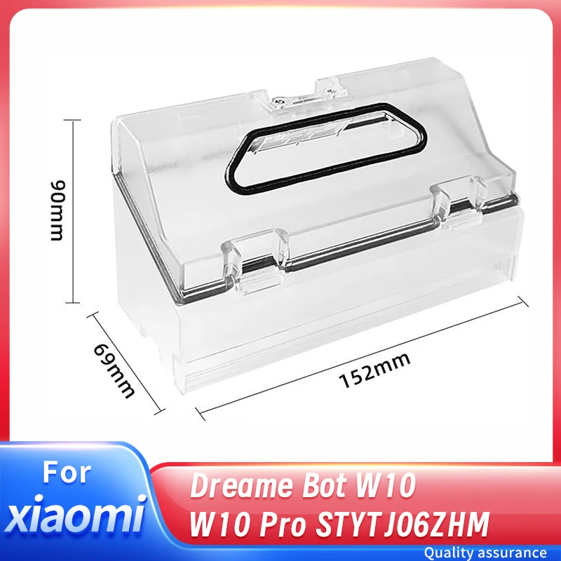 أجزاء صندوق الغبار فلتر Hepa لشاومي Dreame Bot W10 Pro STYTJ06ZHM مكنسة كهربائية روبوت صندوق مزبلة مع ملحقات الفلتر
