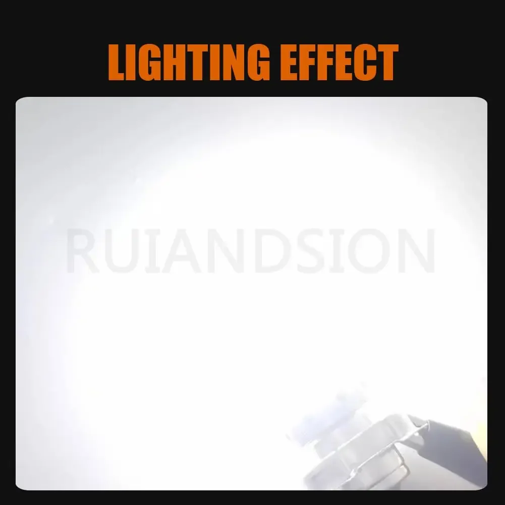 P26S LED Headlight Bulb Motorcycle Tractor DC 10-80V White 12V 24V 36V 48V Tricycle Scooter Moped Accessories Bulb 9W High Power