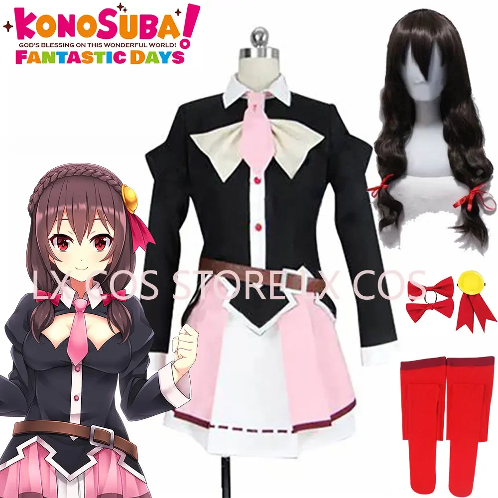 

New Anime Konosuba Kono Subarashii Sekai ni Shukufuku wo! Yunyun Cosplay Costume