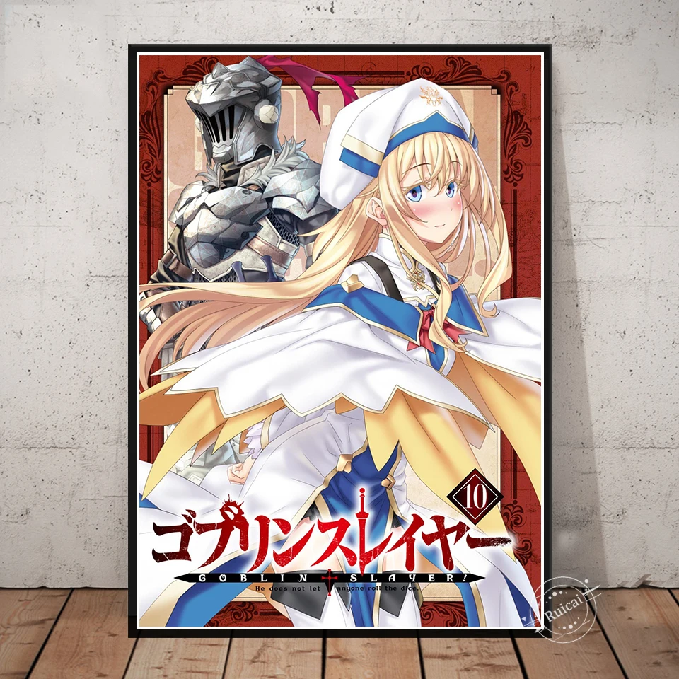 Goblin Slayer 2 Anime Poster Canvas Art Painting Posters And Prints Mural Picture Children's Room Home Decoration Painting Gift