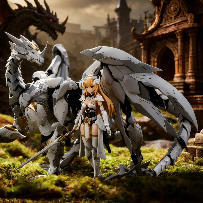 In Stock Daylight Meteor Dorn Middlee Dragon Heart Original Nested Assembled Movable Model Action Figure  Statue Collection Toy