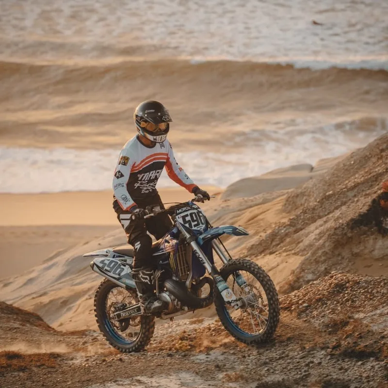 

Лето 2025 г., мужская дышащая быстросохнущая мотоциклетная футболка с длинными рукавами и 3D принтом для езды по бездорожью в стиле ретро