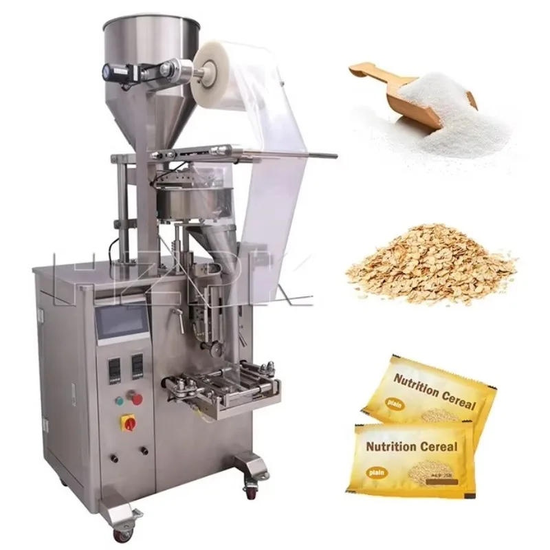 Máquinas de embalaje de alimentos secos verticales personalizadas automáticas, nueces, maní, palomitas de maíz, alimentos secos, comercial, alta eficiencia