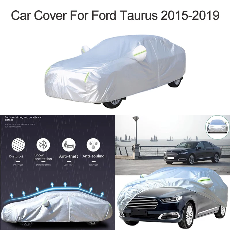 

Lightweight Breathable Car Covers For Ford Taurus 2015-2019 Scratch Resistant Protection Sun Rain Snow 360° Defense Accessories