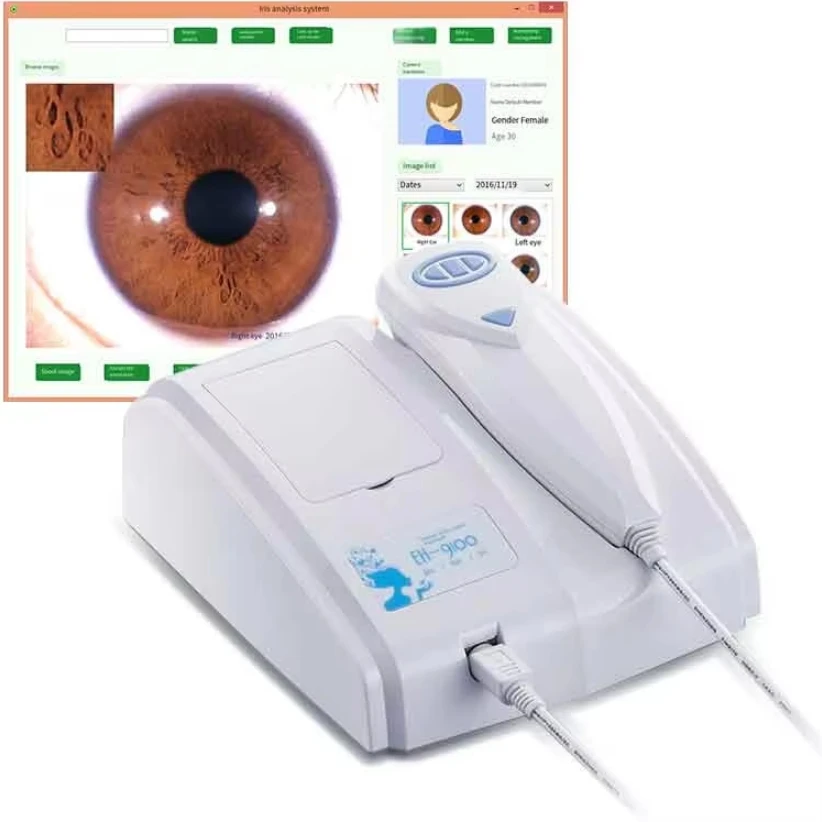Best Iridology Camera Eye Iriscope 8MP Iridology Camera Analyzer Machine Support Membership Management And English