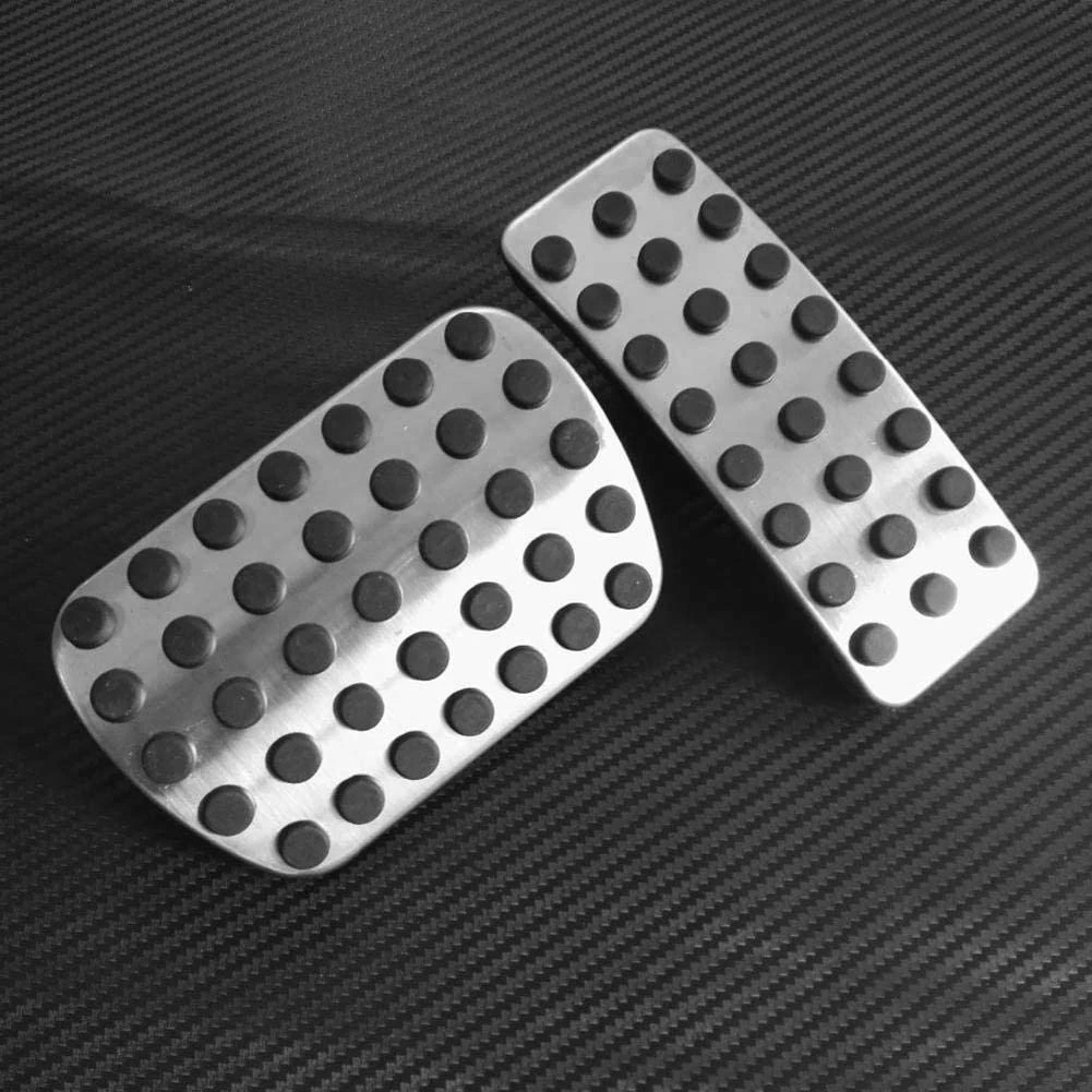 Compatible🔧Car Accessories AT Brake Pedal Stickers for Mercedes Benz A B GLA ML GL R W176 W245 W246 W251 W164 W166 X164 X166