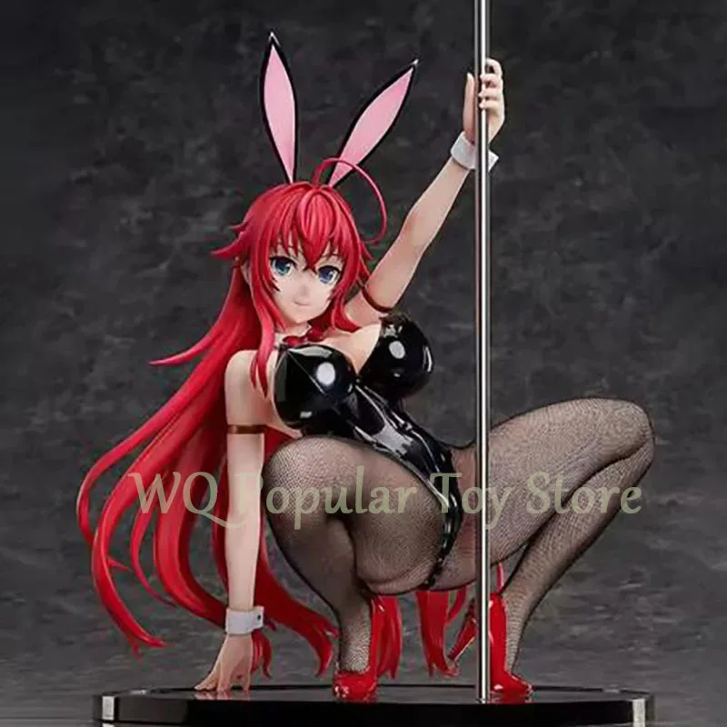 Rias Gremory Anime Figure Sexy Girl Figures SexyBunny Girl PVC Statue Collectible Model Doll Desk Decoration Birthday Toys Gifts