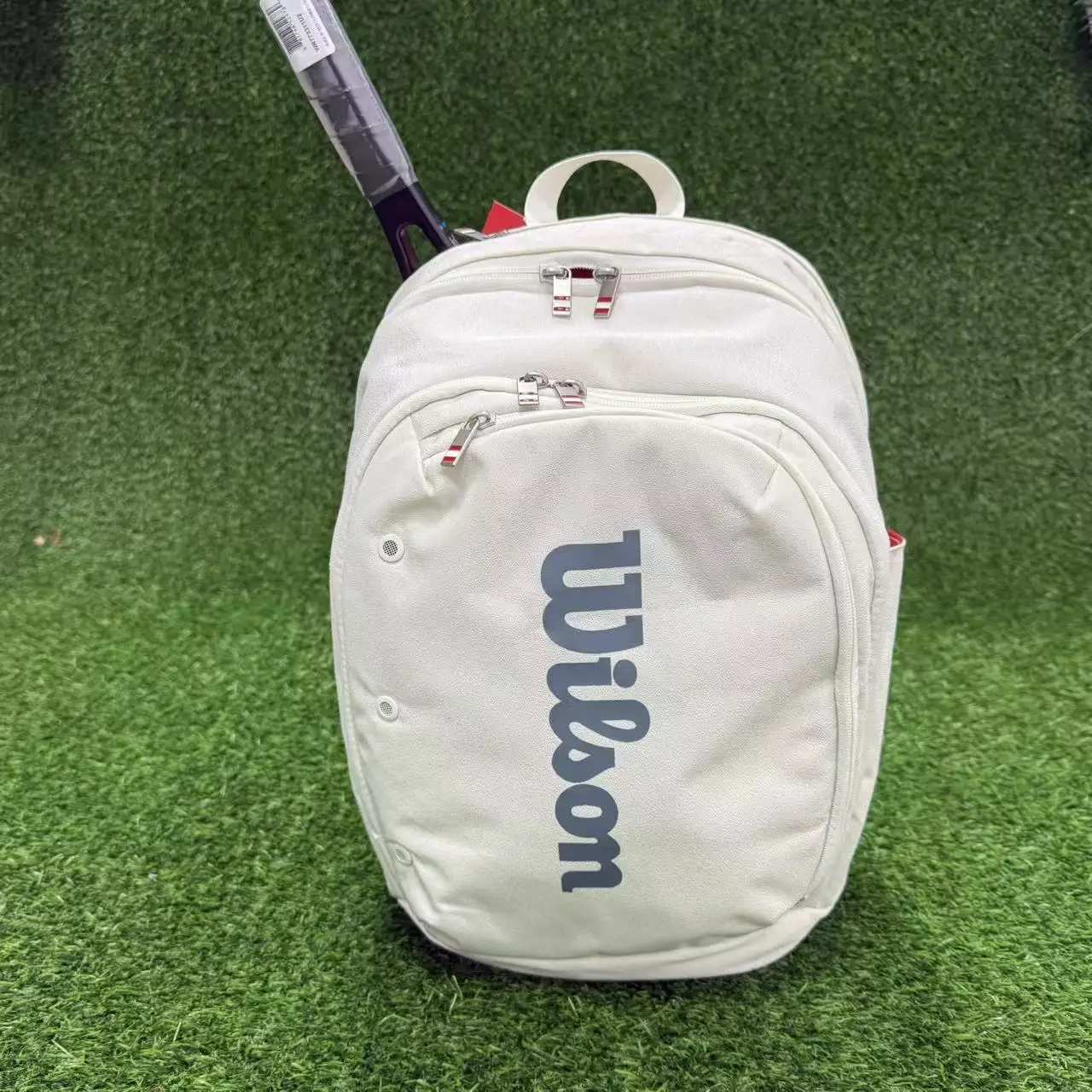 حقيبة التنس من سلسلة Wilson TOUR Leisure للرجال والنساء ذات سعة كبيرة ومتعددة الوظائف وحقيبة رياضية احترافية