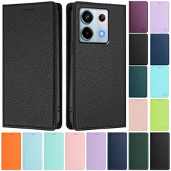 Xiomi Redmi Note 13 Pro 지갑 케이스 Xiaomi Redmi Note 13 커버 Xaomi RedMi Note13Pro Plus 5G 마그네틱 케이스 Fundas