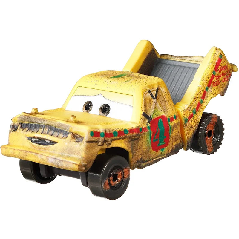 Disney Pixar Cars 3 Thunder Hollow Crash Fritter Miss Lightning Mcqueen Dr Damage 1:55 Diecast Vehicle Model Car Toy for Kid Boy