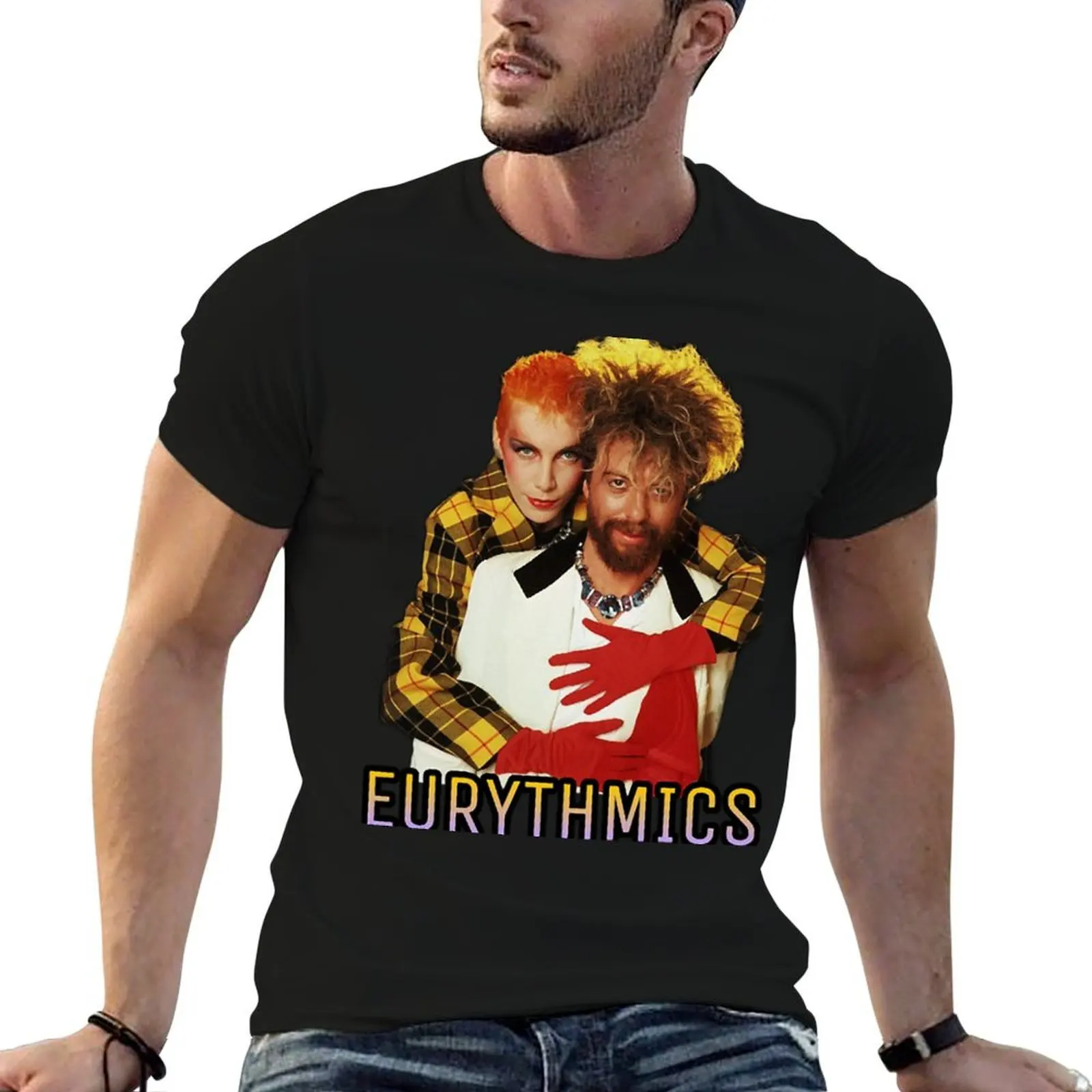 

man t eurythmics(3) cotton man t funny shirts t shirt graphic man for graphic T-Shirt shirt