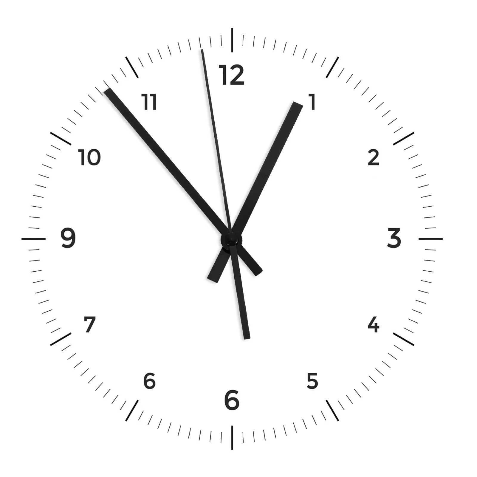 

Clock Insert Quartz Movement Kit Silver Mechanism Modern Hands Short Replacementsiver Large White