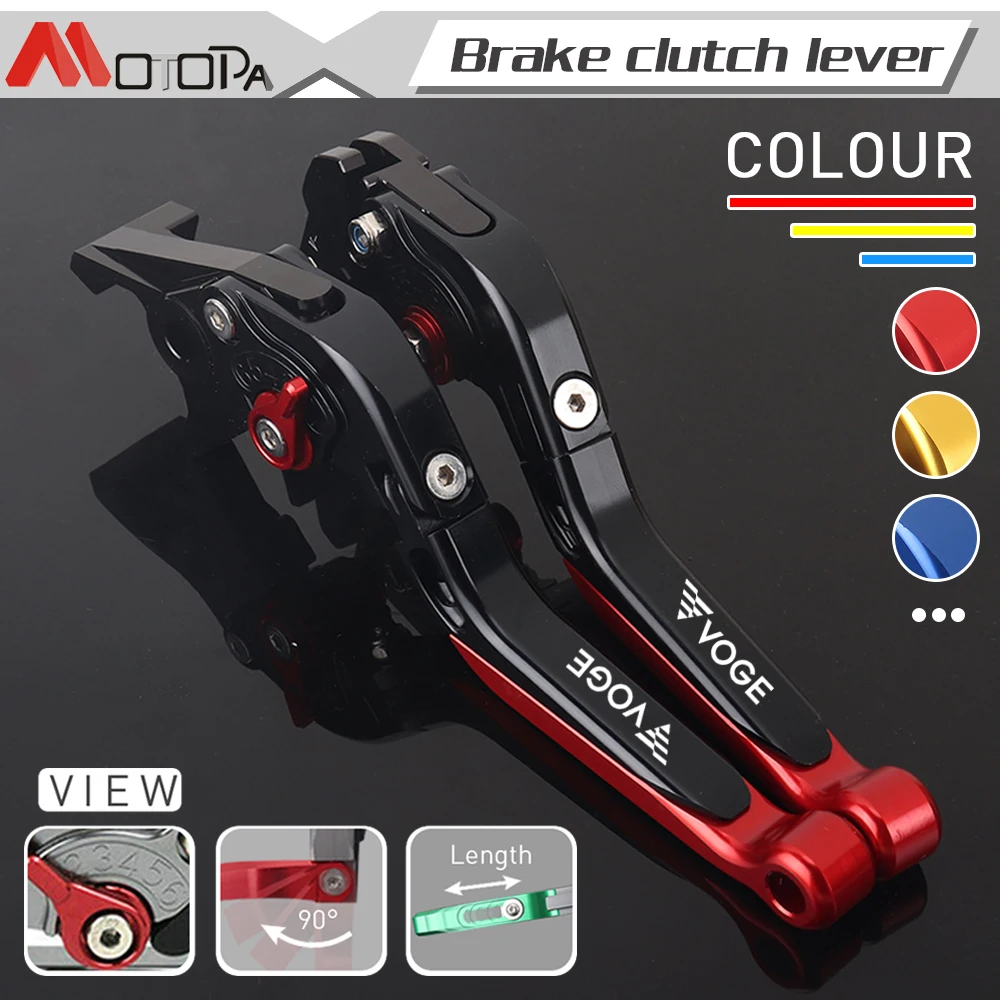 VOGE300DS Motorcycle VOGE 300DS Accessories Folding Extendable Brake Clutch Levers For LONCIN VOGE 300DS 300 DS