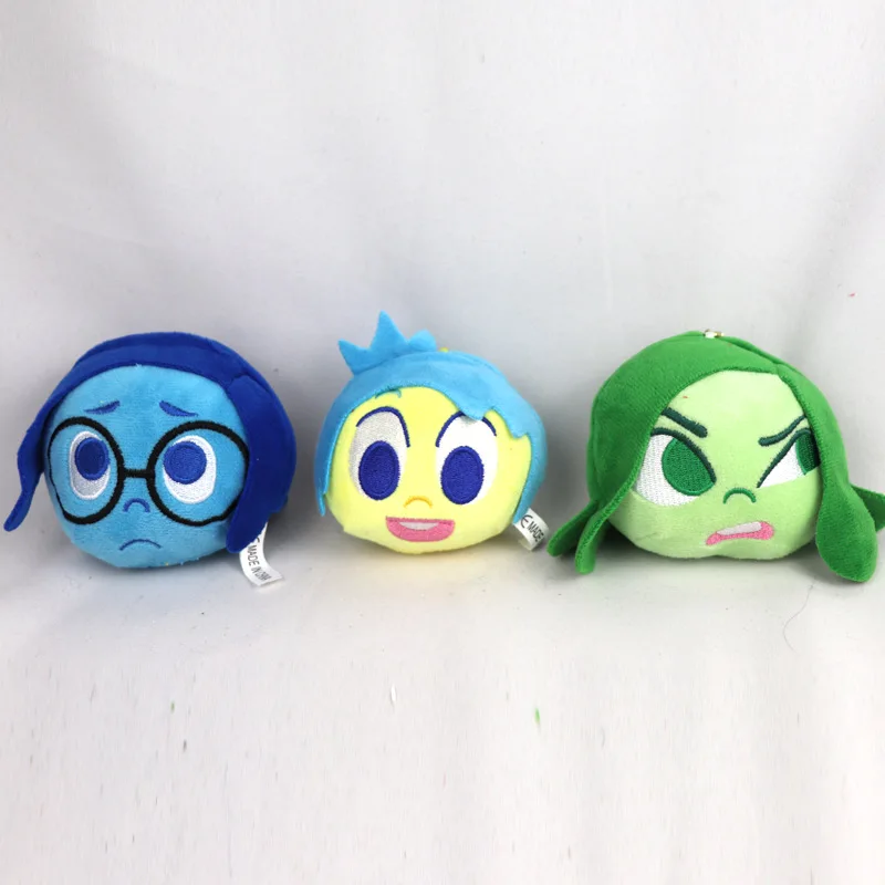 Inside Out 2 Plush toy doll keychain doll Envy Ennui Anxiety anger disgust Cartoon Anime Figure Plush toy Image Birthday Gift