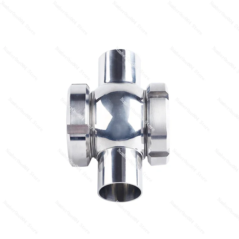 

304/316L sanitary grade stainless steel spherical four-way sight glass/pipe sight glass/straight-through spherical sight cup