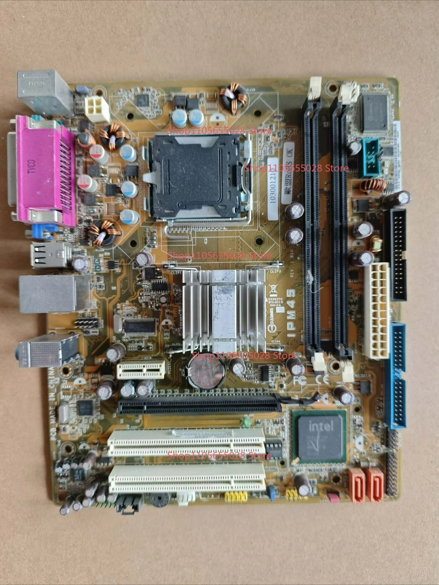 For PEGATRON IPM45 main board LGA775 pin DDR2 slot, integrated graphics card network interface card