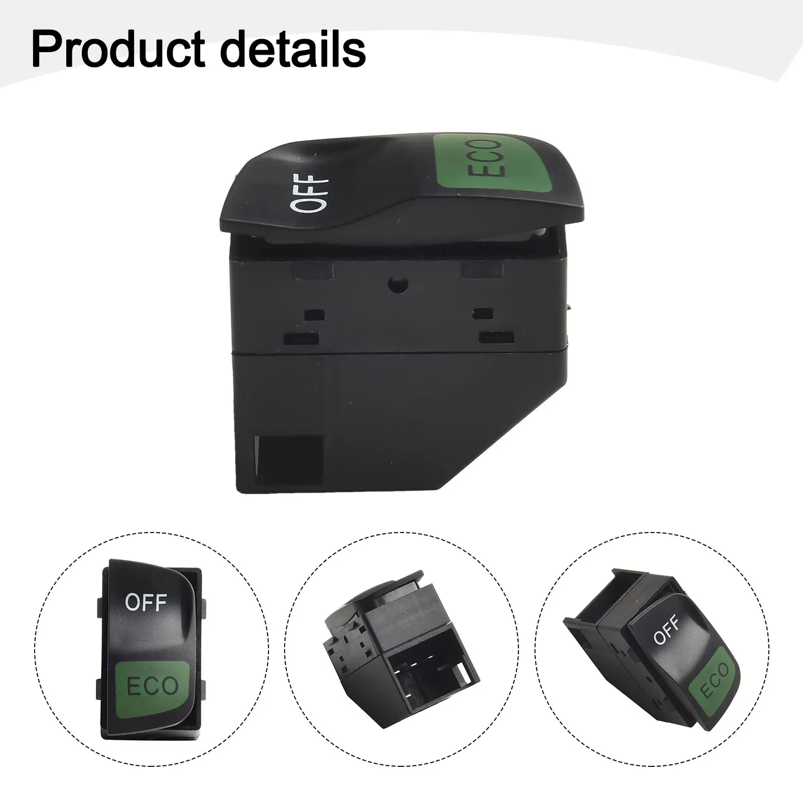 

Car Start Stop ECO Off Switch For Smart 451 For Fortwo 20082014 A4518204410 Perfect Fit No Programming Required