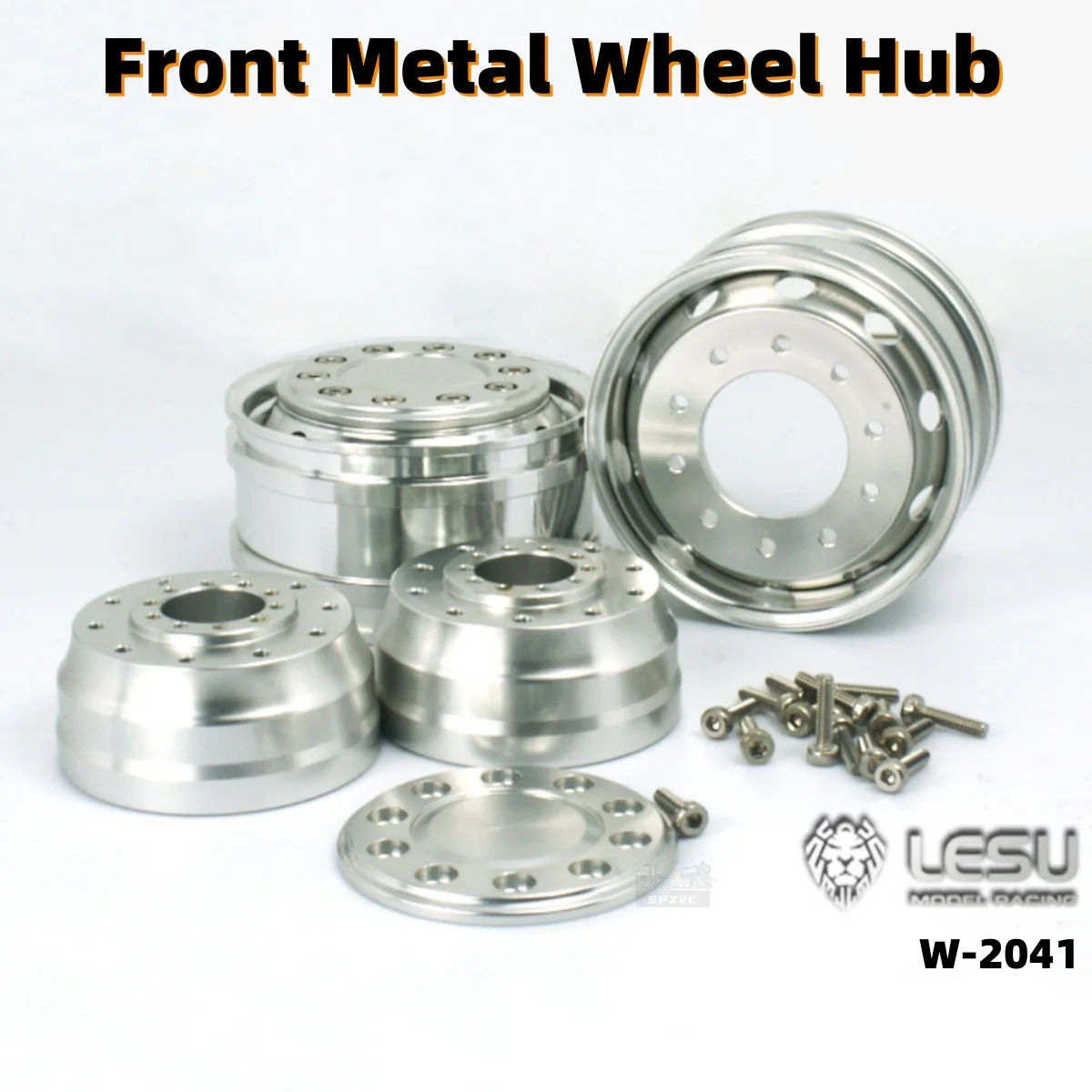 front-wheel-hub-wide-wheel-hub-10-holes-aluminum-alloy-metal-simulation-w-2041-for-1-14-tamiya-rc-romote-control-drump-truck