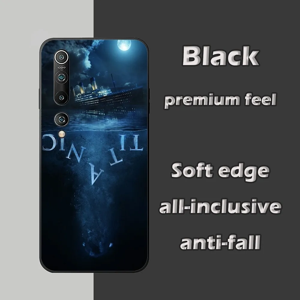 Titanic Love Disaster Movie Phone Case For Xiaomi 11 Redmi Note 11 5G 8T 9A 9 10T Note8Pro Note9 12SUltra Black Case