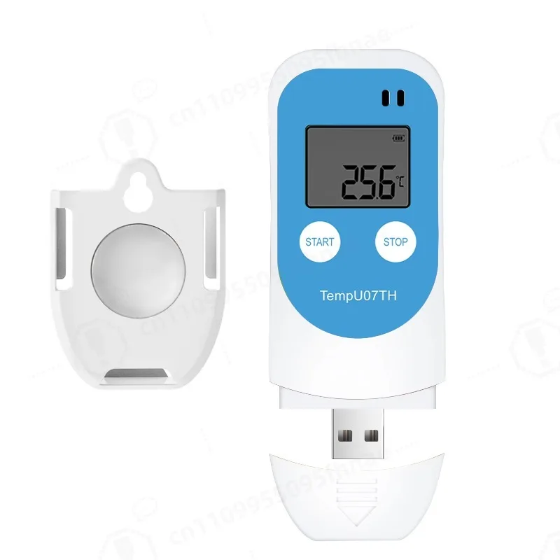 Multi‑Purpose Cold Chain Temp Humidity Data Logger, High Precision ±0.3°C Support USB Report Output