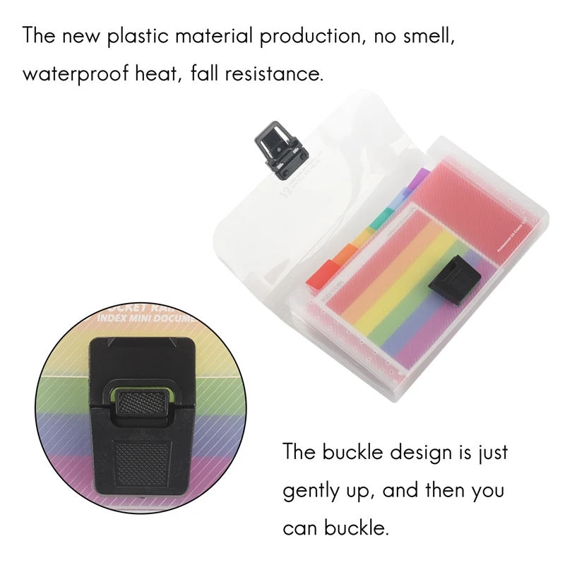 ドキュメント、13ポケットオーガナイザー、オフィス用のファイルフォルダーのカラフルな拡張