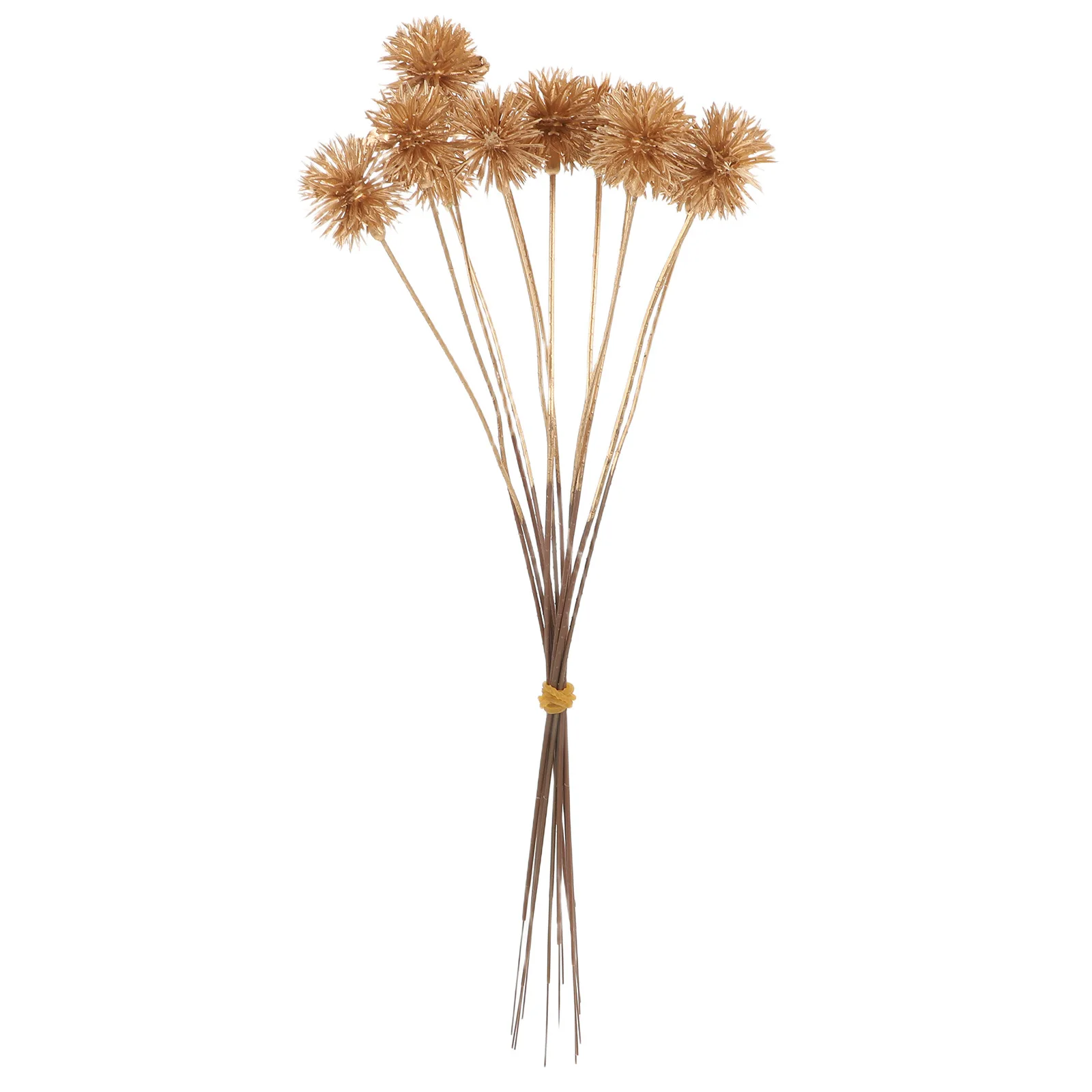 

12Pcs Golden Fake Plants Christmas Tree Picks Festive Flower Arrangements Decorative Sticks for Centerpiece Xmas Garland