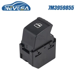 NEVOSA 7M3959855 Electric Window Switch Button For VW GOLF MK5 MK6 Mk7 2004 2014 Present POLO 3C B6 Tiguan PASSAT JATTA MK6 2006