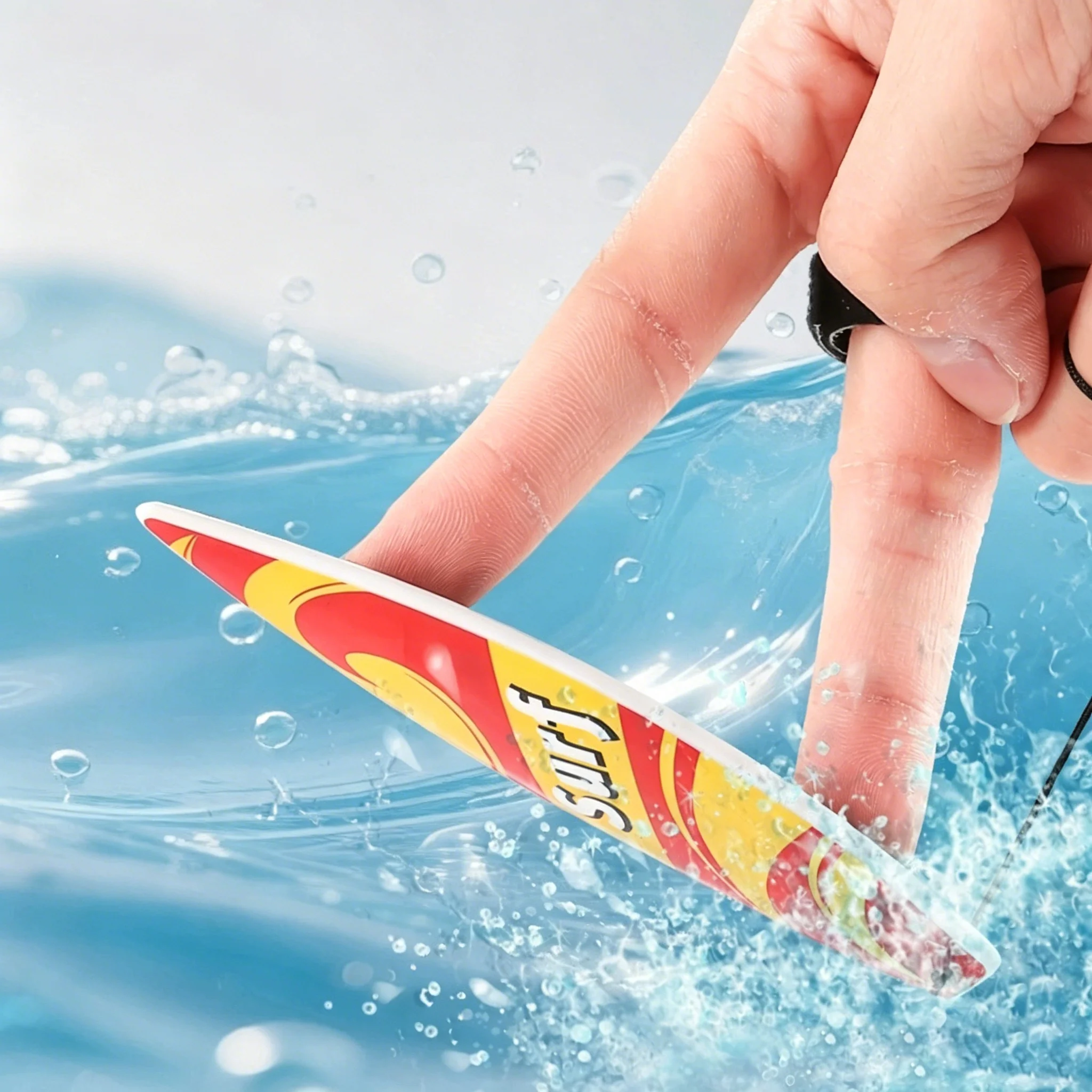 Mini Finger Surfboard, Air Finger Board, Stress Relief Finger Toy, Finger Skateboard, Fun Handheld Game, Perfect for Relaxing - view 3