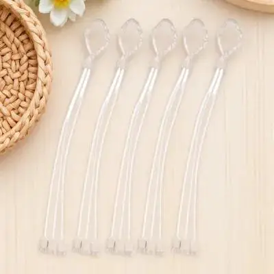 

5pcs Hanging Basket Flower Pot White Hooks for Garden Decorative Baskets Plant Holders Home Office Balcony Use