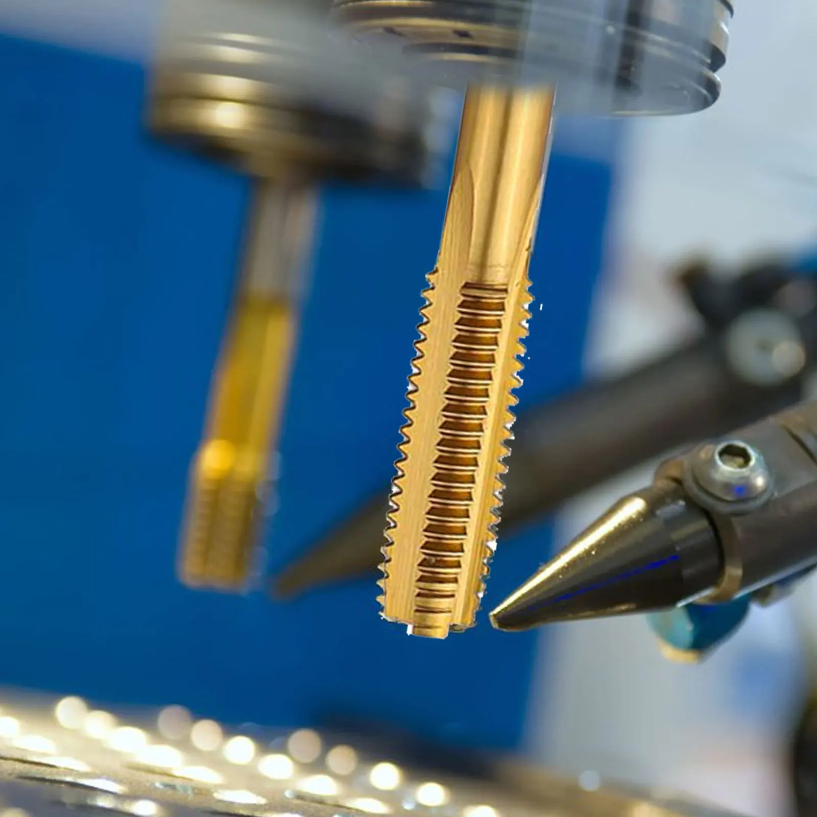 

High Speed Steel M8 x 1 25 Thread Tap with TiCoating 120mm Length for Effective Use on Various Metals and Alloys