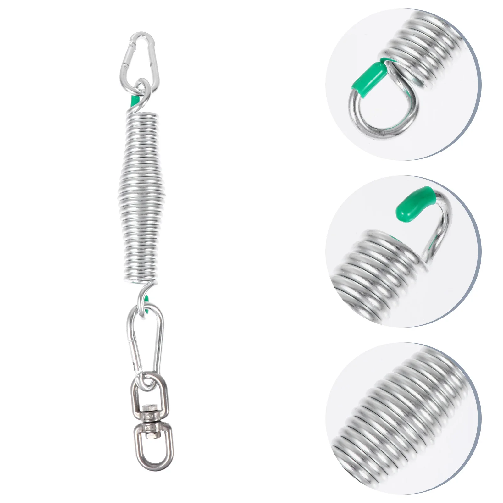 1Set Durable Metal Hammock Swing Spring Strong Load Bearing Long Life Accessory Hammock Spring Porch Swing Springs