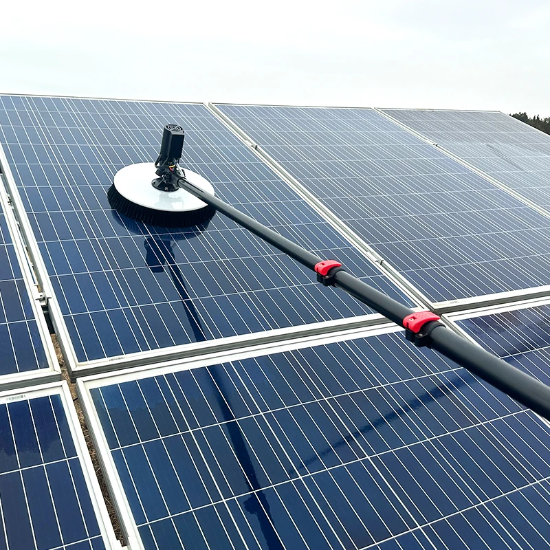 Solar Panel Cleaning Kit Window Glass Cleaning Brush Photovoltaic Cleaning Liquid Machine Equipment
