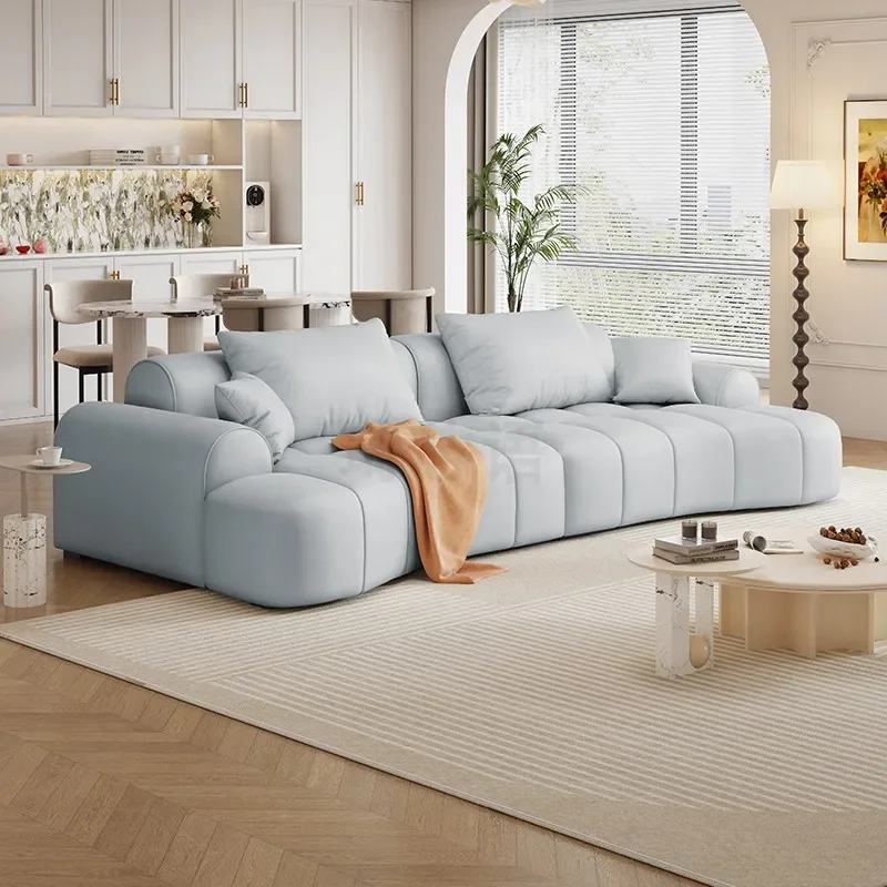 أرائك غرفة المعيشة الكسولة المصممة الحديثة حشو الشمال أريكة اقتصادية أنيقة الزاوية Oturma Odası Kanepeleri ديكور المنزل #2