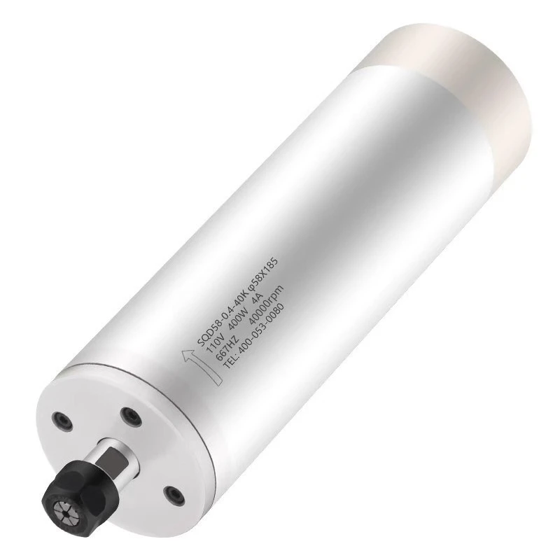 For 400W High-speed Electric Spindle 58 Diameter 40000 Turn Import Bearing Self-cooling Shaft Accessories
