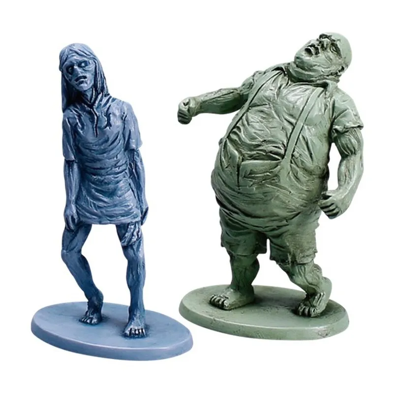 Epoch Gashapon Tarlin 1/35 مقياس Mini Mob Zombie & Green Army Men Micro Models - متوفر