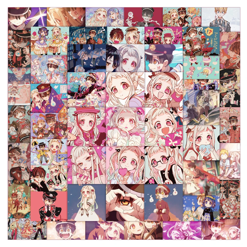 10/30/60pcs Toilet-bound Hanako-kun Anime Stickers Cute Yashiro Nene Yugi Amane Cartoon Decals for Laptop Notebook Phone Guitar