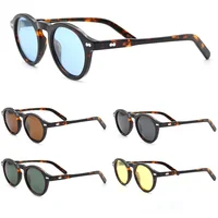 Johnny Depp gafas de sol polarizadas hombres mujeres marca de lujo diseñador estilo gafas de sol para hombre mujer Oculos