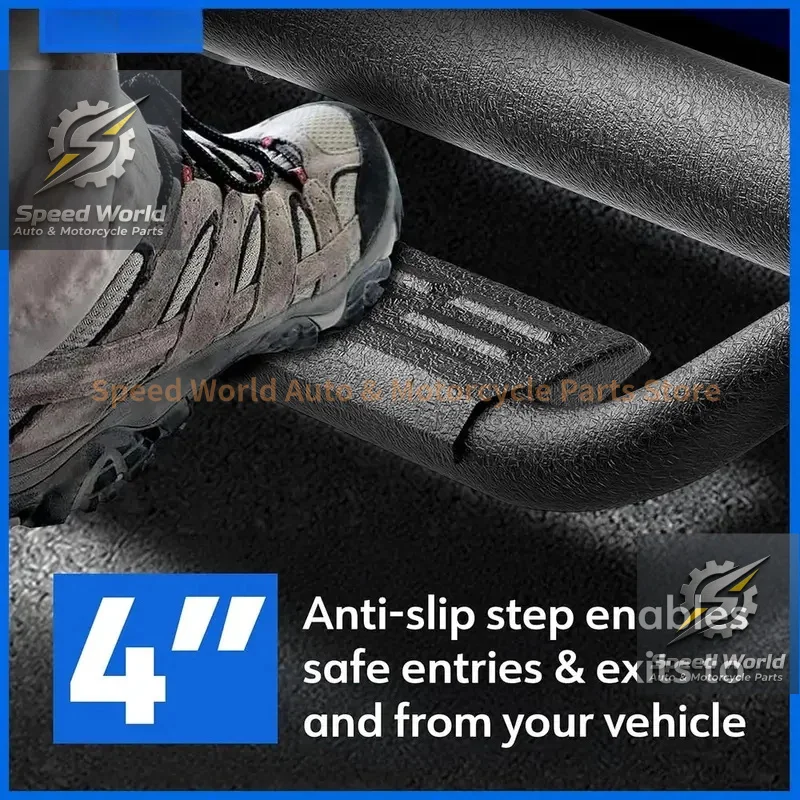 Brand NewAccess Running Boards Compatible With 2020-2026 Gladiator JT | TG-AS2J24006 | Textured Black Drop Step Rail