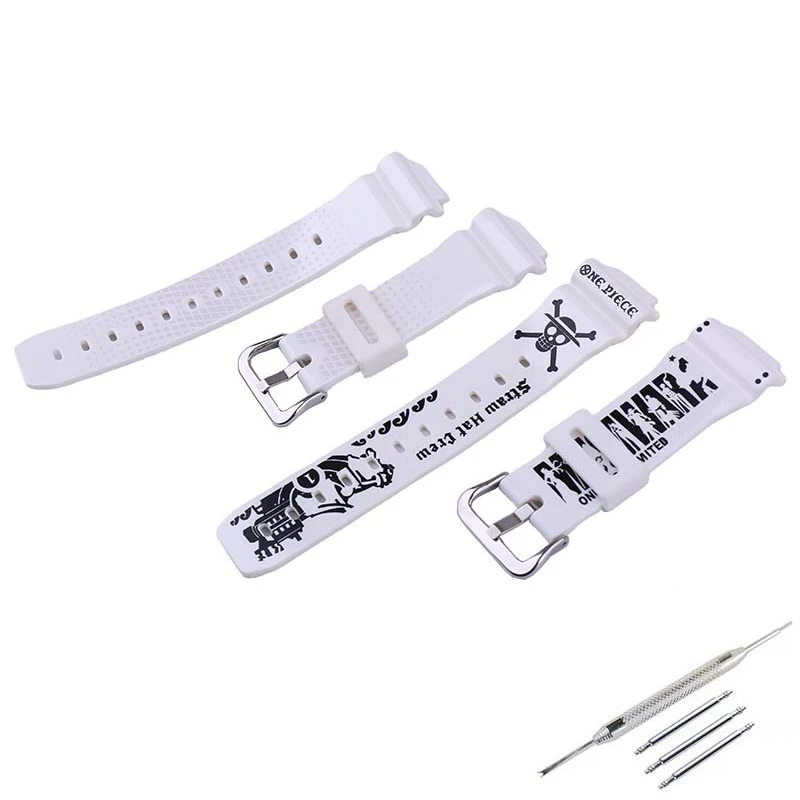 إكسسوارات الساعة متوافقة مع سوار ساعة كاسيو DW5600 5610 DW6900 GW6900 اللامع بزيت اللؤلؤ وسوار معصم مقاوم للماء 16 ملم