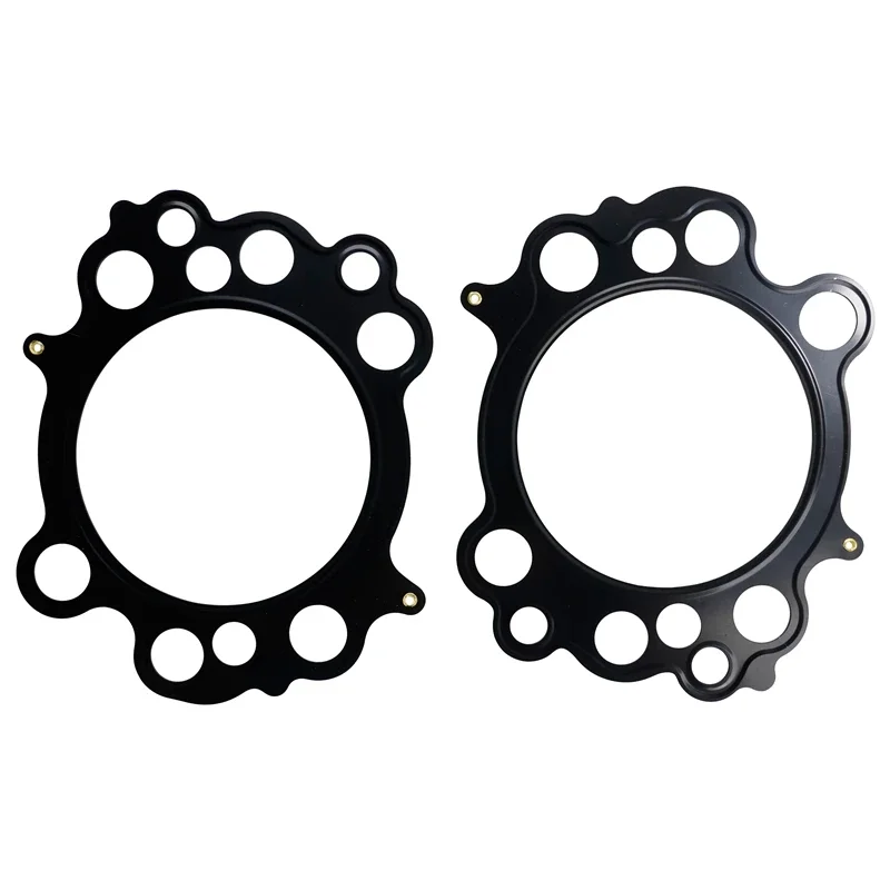 2PC Motorcycle Cylinder Head Gasket For Yamaha XV1600 Road Star 1600 99-03 Midnight Star 1600 00-03 XV1600A Wild Star 99-02