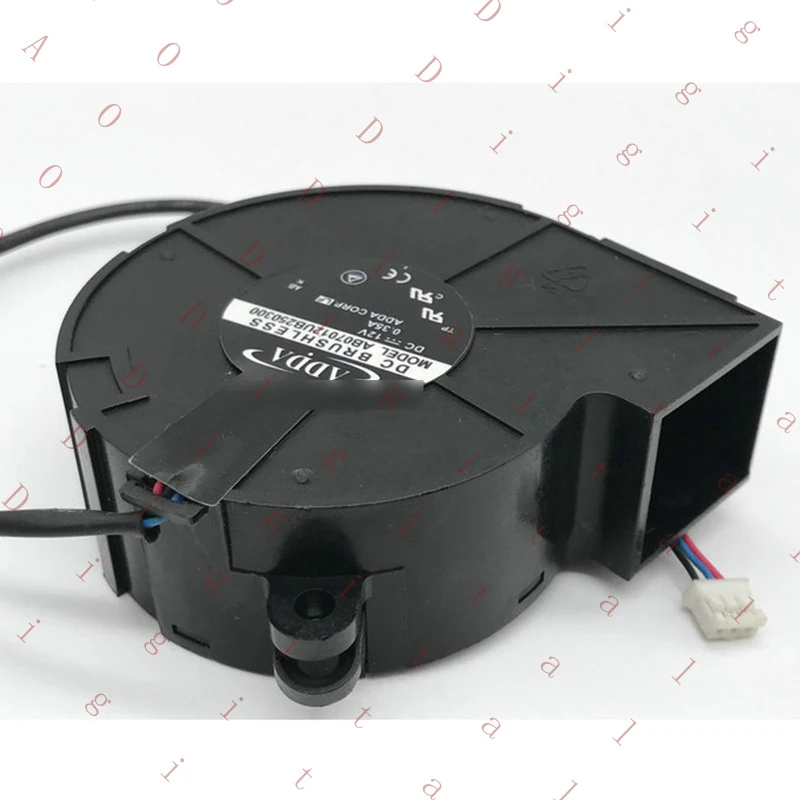 L... 1 PCS New  for ADDA AB07012UB250300 DC 12V 0.35A 3 PIN cooling fan#QW