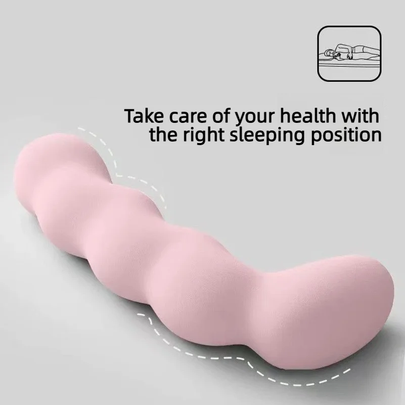 Ice silk pillow for womensleeping pillowside sleeperpillowlegsuppor pillowcoolinglongpillow, removable and washable, sofa pillow 5