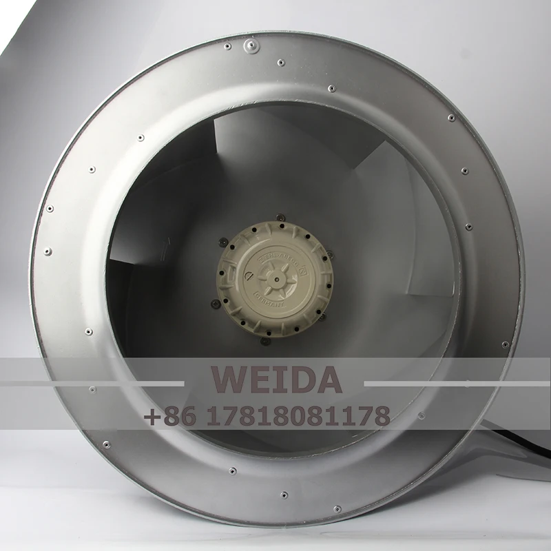 RH50M-6DK.41.1R Case FAN AC230/400V DC EC 500*500X25MM Variable frequency Axial flow centrifugal exhaust