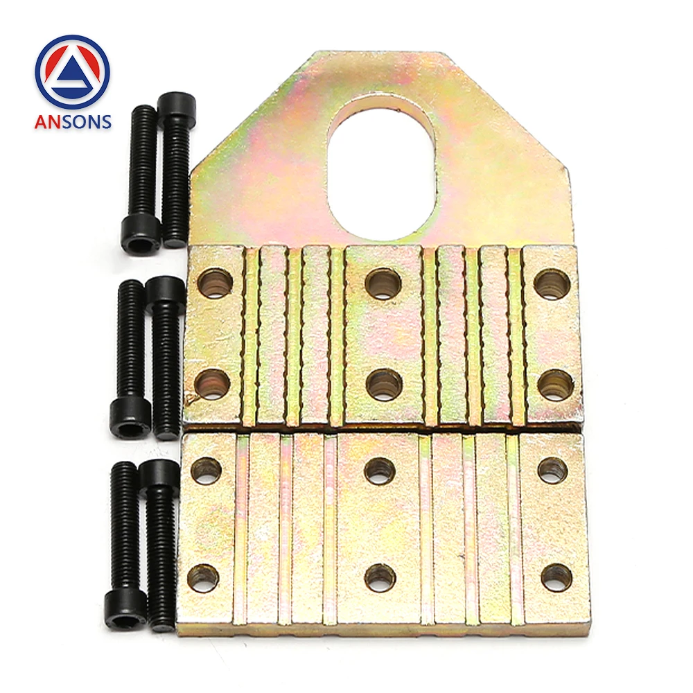 6 Slots 8 Slot KONE Elevator Rope Clamp For Steel Wire Rope Clamping Device Lifter Ansons Elevator Spare Parts