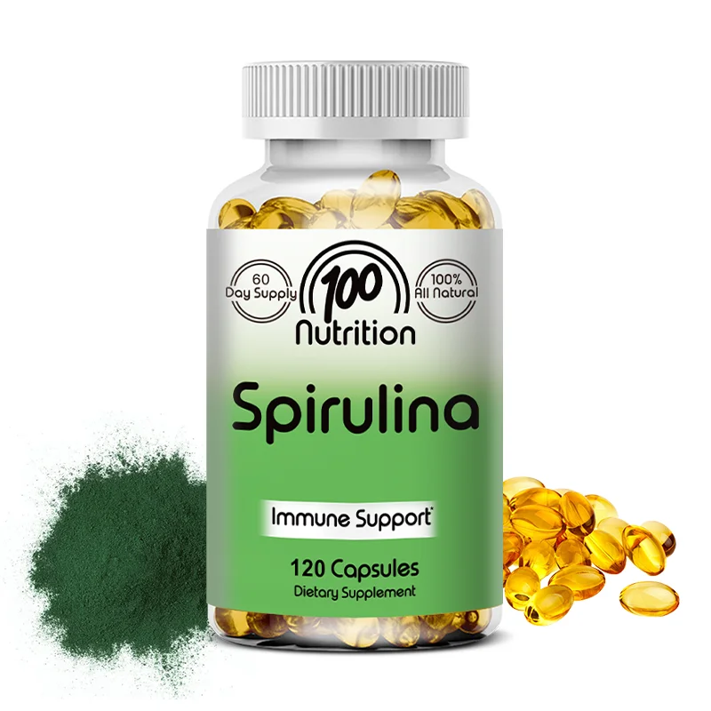 Organic Spirulina Superfood - High Protein, Antioxidant Supplement, Immune Support, Improves Digestion